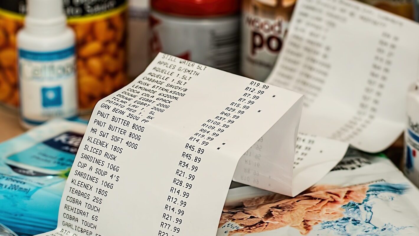 Fin du ticket de caisse